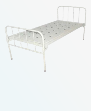 Hospital Bed MP - 515, MS Tubes durable framework construction. Ideal for hospitals, clinics.
