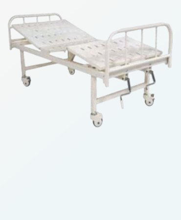 Hospital Fowler Bed MP - 513, Back & Knee rest elevation, Smooth Crank System, Ideal for hospitals, clinics.