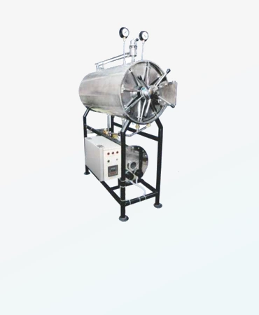 Horizontal High Pressure Cylindrical Steam Sterilizer MP - 644, use high-pressure steam to achieve sterilization, used in in laboratories, hospitals, and small clinics