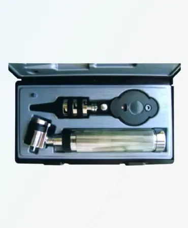 General Practitioner's Essential: OMS-1004 Otoscope & Ophthalmoscope Set (Essential Tools, Durable Case), Perfect for Mastering Ear & Eye Examination Skills & Building Clinical Expertise.