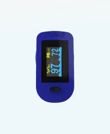 OX-1010 Fingertip Pulse Oximeter (OLED Display, SpO2, Pulse Rate, Pulse Bar), Provides Easy-to-Read Vital Signs for Patients of All Ages.