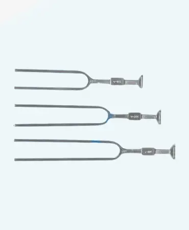 Local Hearing Evaluation Expertise: RH-204 Tuning Forks (128 Hz to 4096 Hz, High Quality), Ensures Reliable Diagnostic Assessments in Raipur Clinics & Hospitals.