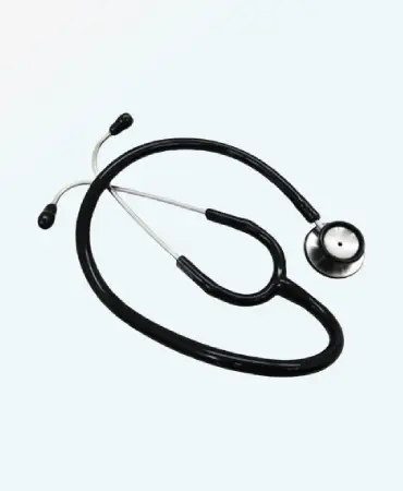 ST-1002 Microphone Stethoscope (Enhanced Amplification & Non-Chill Ring), Ideal for Detecting Faint Heart Murmurs & Optimizing Patient Comfort in Cardiology Settings.