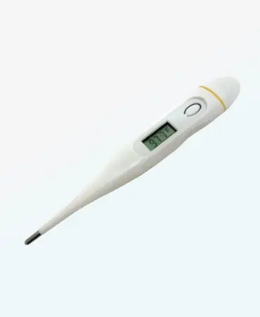 Clear Readings & Convenient Use: TM-604 Digital Thermometer (Easy-to-Read Display, Auto Power Off), Provides Accurate & Convenient Temperature Checks with Automatic Shut-Off for Battery Conservation.